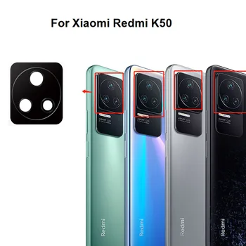 10 Бр. Нов За Xiaomi Redmi K50 PRO Детска Задната Камера Стъклен Обектив Заден Обектив С Лепилен Стикер Лепило
