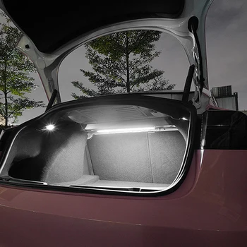 12 Led Задни Багажника На Колата Декоративна Светлинна Лента За Tesla, Модел 3 2019-2022