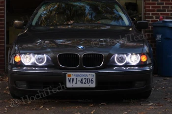 120 W Грешки LED Ангелски Очи Габаритни Светлини Лампа бял за BMW серия 5 E39 M5 стегнат 520i 523i 525i 528i 530i 535i 00-03