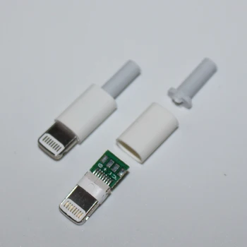 2 комплекта Заваряване Тип 8Pin Включете USB Адаптер Конвертор за iphone 5 5 6 plus 6s