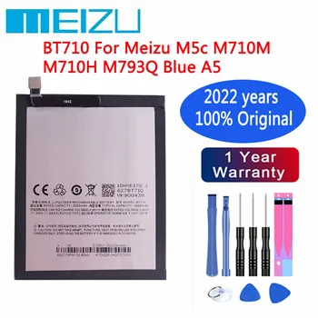 2022 година BT710 Оригинална Батерия За Meizu M5c M710M M710H M793Q Син A5 3000Ah висок Клас Батерия за телефона в наличност + Инструменти