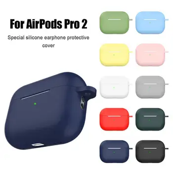 2022 Силиконов Калъф За Apple Airpods Pro 2 Калъф Bluetooth Защитен Калъф За AirPods Pro 2 Аксесоари За слушалки
