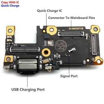 5 Бр. USB Порт За Зареждане на Такса Док Конектор Micro USB Зарядно Устройство, Порт за Зареждане Гъвкав Кабел За Xiaomi Mi 11T/Mi 11T Pro