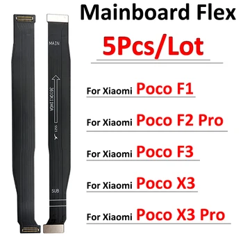 5 бр./лот, Основната такса Конектор на дънната платка дънната платка Гъвкав Кабел Екран Лентата За Xiaomi Poco F2 Pro F1 F3 X3 X4 M4 Pro 4G 5G