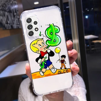 Cartoony луксозен калъф за телефон MonopolyS в доларово изражение за Samsung Galaxy note S21 S20 S9 S30 A12 A71 A51 S10 A50 S22 10 fe ultra 4g plus