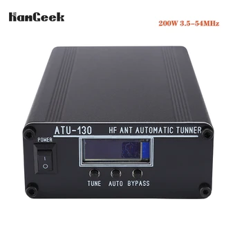 HamGeek ATU-130 200 W RF Автоматична Антена Тунер, 3,5-54 Mhz къси вълни Антена тунер с Черен панел