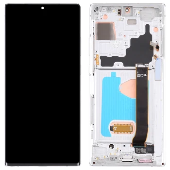 IPartsBuy за Samsung Galaxy Note20 Ultra SM-N986 5G Версия на LCD и цифров преобразувател Пълна монтаж с рамка