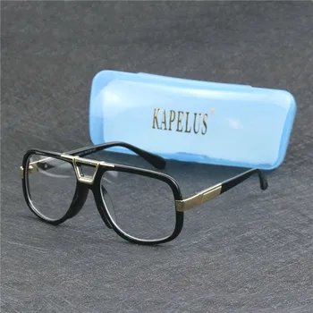 KAPELUS взривни черни модели слънчеви очила за мъже и жени Висококачествени междузвездни слънчеви очила 68370S