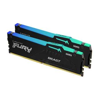 Kingston FURY Beast DDR5 RGB 8 GB 16 GB 32 GB 4800 5200 5600 6000 Mhz Настолен процесор AMD Intel дънната Платка, Оперативна памет 288 ПИН 1.1 V