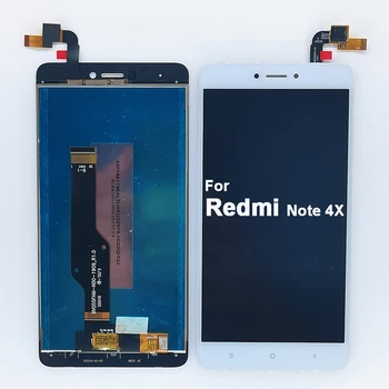 LCD дисплей възли за Redmi Note 4X Дисплей За Xiaomi Note 4X Hatsune Miku LCD дисплей с сензорен екран Redmi-Note-4x-черен