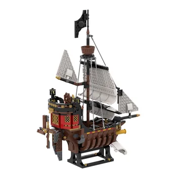 MOC-53448 31109 Небесните Пирати Скелет на Кораб Играчки Тухли Развитие на DIY Подарък Детски Набор от Играчки, Колекция от 662 бр.