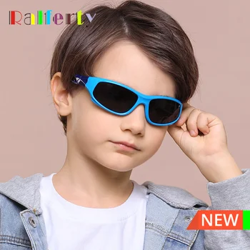 Ralferty Нечупливи Детски Спортни Слънчеви Очила За Момичета И Момчета Поляризирани UV400 Защита Слънчеви Очила Детски Гъвкави Меки Безопасни Нюанси