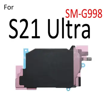 Безжична Зареждане Зарядно Устройство за Чип Модул NFC Антена Гъвкав Кабел За Samsung Galaxy S21 S22 Plus Ultra A8 Plus 2018 резервни Части За Ремонт на