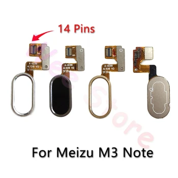 Бутон За Връщане У Дома Сензор За Пръстови Отпечатъци Гъвкав Кабел За Meizu M3 Note M3s Оригинални Резервни Части За Ремонт На Телефона
