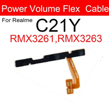 Гъвкав кабел силата на Звука на храна За Oppo Realme С20 C21 C21Y C25 C25Y 25S C30 C31 C35 Страничен Клавиш за Включване изключване на звука Страничният Бутон Flex