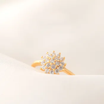 Диамантен пръстен от жълто Злато, 14 К, 1,5 карата, за Жени, Луксозно Годежен Пръстен Bizuteria Anillos, Скъпоценен Камък, Годежен Пръстен от Злато 14 К и диамант