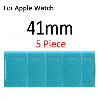 За Apple Watch Серия 1 2 3 4 5 SE S6 S7 38 мм 42 мм 40 мм 44 мм 41 мм 45 мм Рамката на LCD дисплея Предварително Вырезанная Залепваща тиксо Стикер