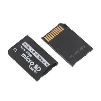 Нов адаптер Micro SD SDHC TF за карти памет MS Pro Duo Адаптер Конвертор Калъф за Памет карти, PDA устройства и цифрови фотоапарати
