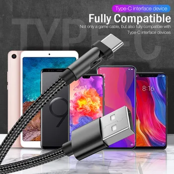 Обрат USB Type C Кабел За Samsung S21 Xiaomi mi 11 Huawei P40 Poco F3 Oneplus Realme 3A Бързо Зареждане, Кабел За Данни Зарядно Устройство Тел