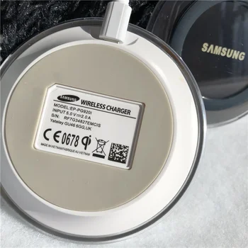 Оригинален Samsung 10 W Безжичен Зарядно Устройство Адаптер QI Зарядно Устройство За Galaxy S6 S7 EDGE S8 S9 S10 Плюс Забележка 8 9 10 За Iphone XR 11 12