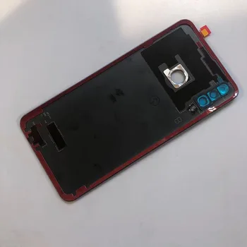 Оригиналната Стъклена Делото За Huawei Honor 20 Lite 20S MAR-LX1H Задния Капак на Отделението за батерията Корпус на Корпуса на Вратата + Обектив + Лепило