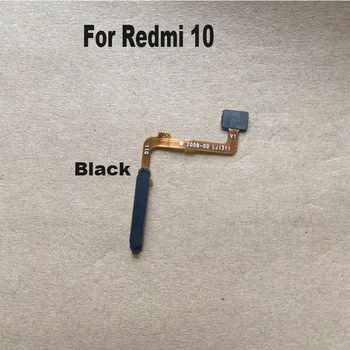Оригиналът е За Xiaomi Redmi 10 Начало Бутон Меню Сензор за Пръстови Отпечатъци Скенер Touch ID Лента Конектор Гъвкав Кабел Prime 2022