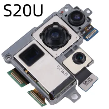 Основна Задна Камера За Samsung Galaxy S20 FE + Plus Ultra G981 G986 G988 Челен Модул Малък Гъвкав Кабел, резервни Части За Ремонт на