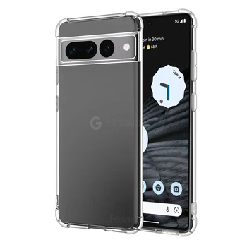 Прозрачен Защитен Калъф за вашия телефон със защита от падане от въздушни възглавници За Google Pixel 7, Цялостна защита за Google Pixel 7 Pro
