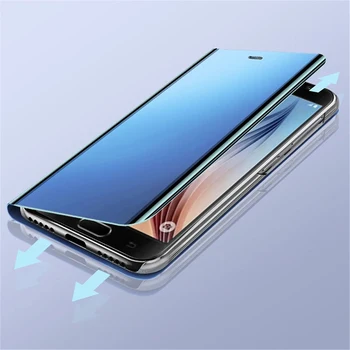 Смарт флип-надолу Капак Кожена Пълен Калъф За Мобилен Телефон Fundas За Xiaomi Redmi Note 8 Pro T 8T Калъф Slr Пластмасов Поддръжка