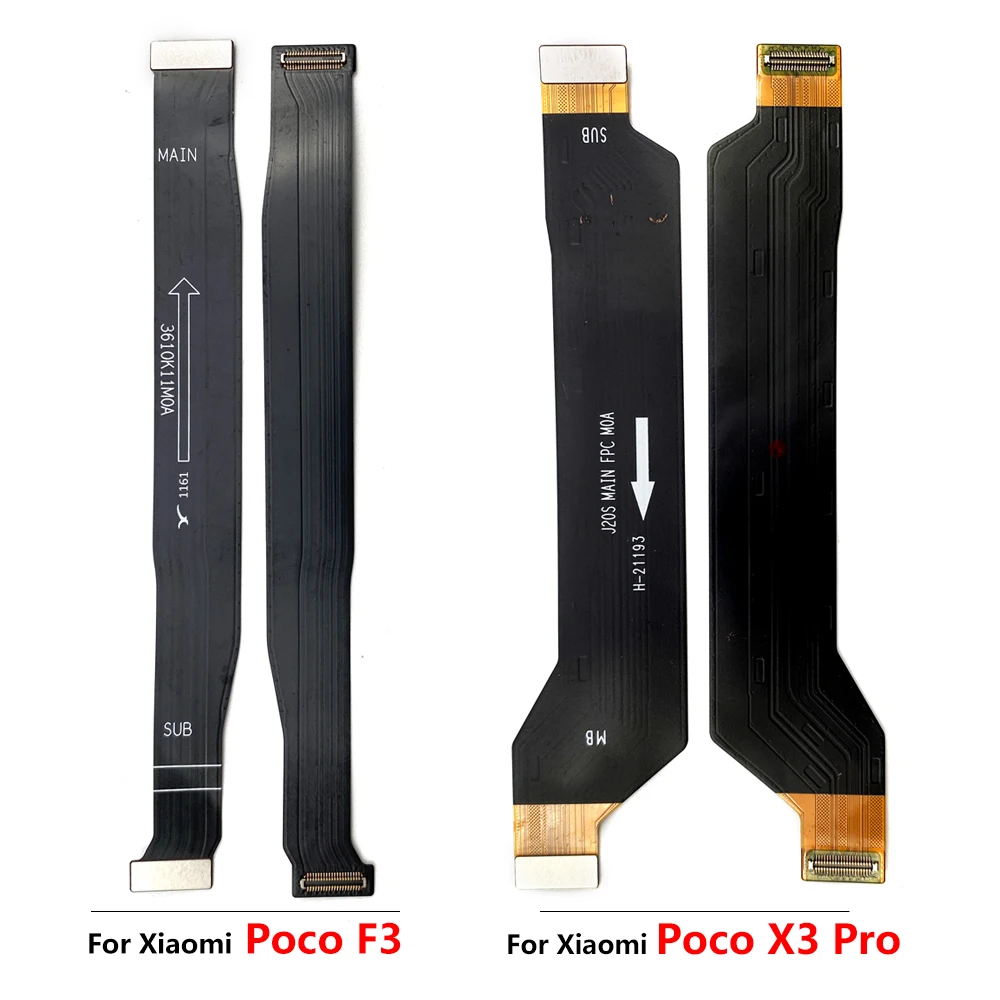 5 бр./лот, Основната такса Конектор на дънната платка дънната платка Гъвкав Кабел Екран Лентата За Xiaomi Poco F2 Pro F1 F3 X3 X4 M4 Pro 4G 5G 1