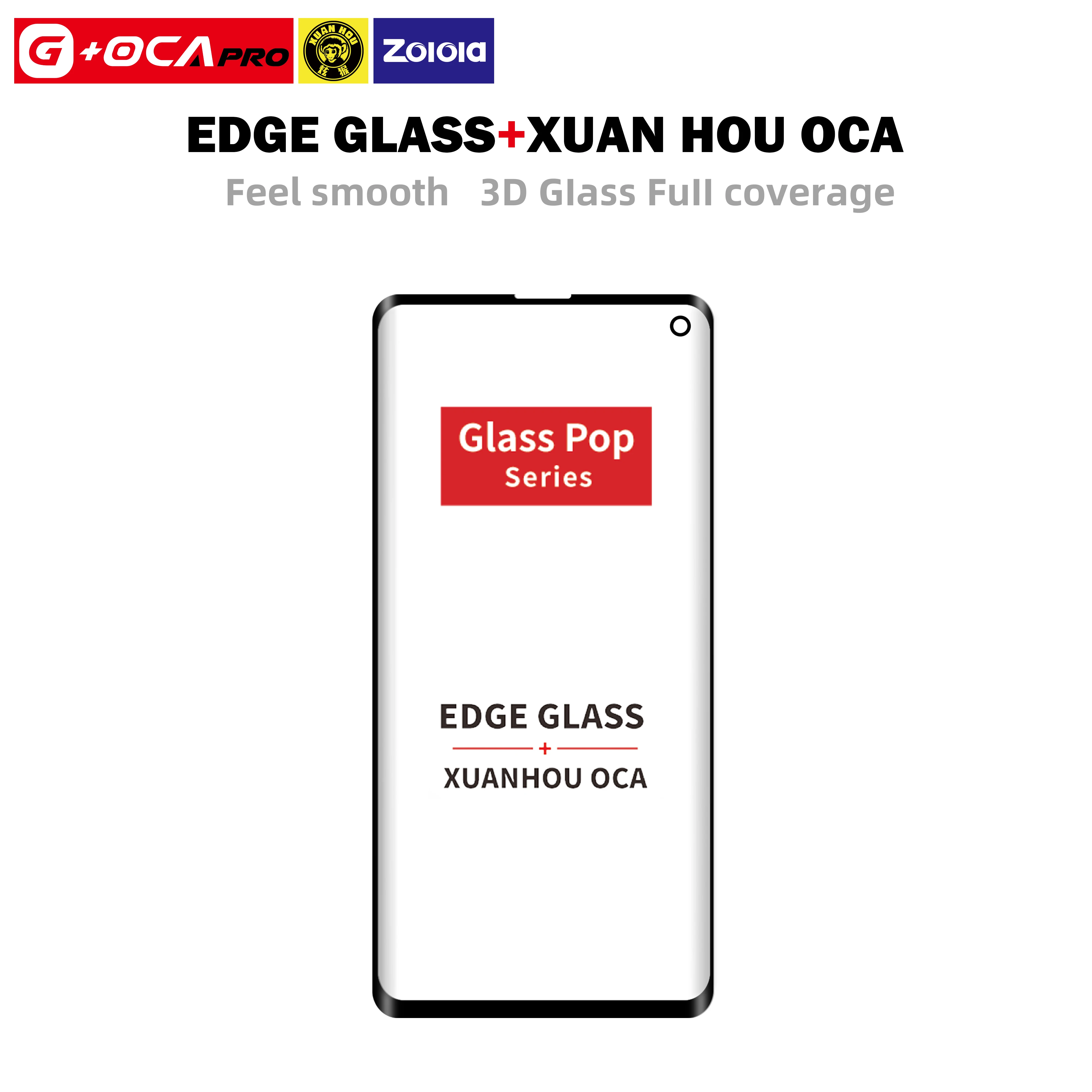 G + ЗЗД Pro За Samsung S20/S20Plus/S21Ultra/S20Ultra/Note20Ultra LCD дисплей на Предния сензорен екран Външно стъкло С ОСА XUAN ХОУ 1