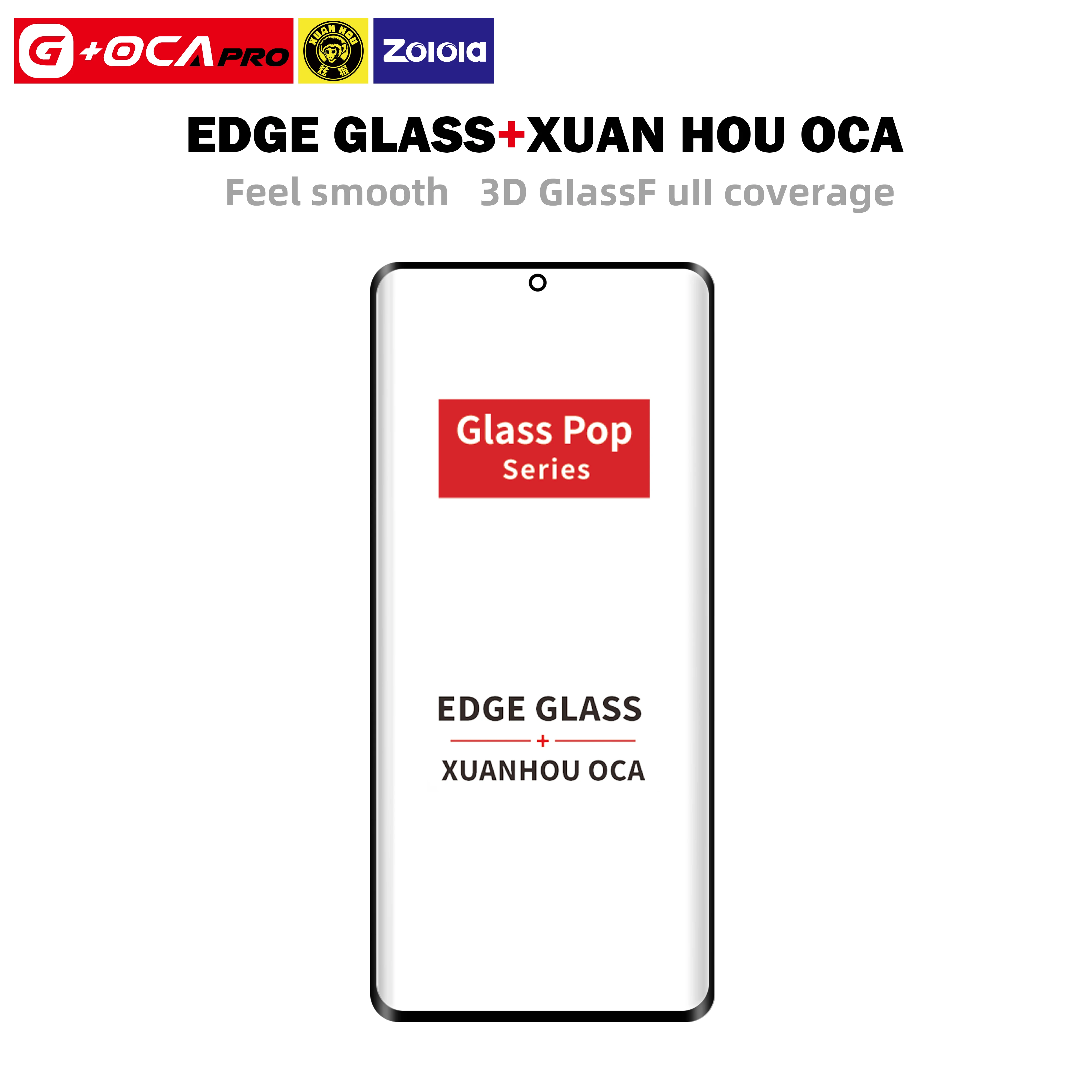 G + ЗЗД Pro За Samsung S20/S20Plus/S21Ultra/S20Ultra/Note20Ultra LCD дисплей на Предния сензорен екран Външно стъкло С ОСА XUAN ХОУ 3