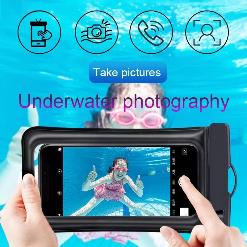 IP68 Универсален Водоустойчив Калъф За Телефон Водоустойчива Чанта За Плуване Калъф За iPhone 13 12 11 Max X XS Samsung S22 Ultra Huawei, Xiaomi 1