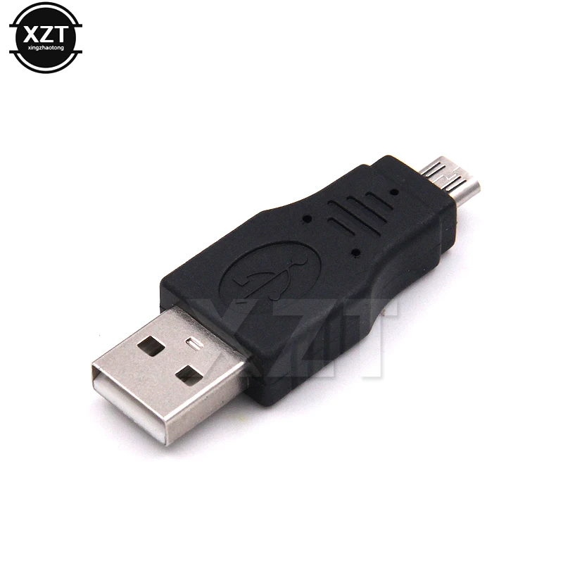 USB към Micro 5 пенса USB Адаптер Високоскоростен USB 2.0 A Мъжки към Micro B Кабели за пренос на данни и таксуване Адаптер за Samsung за HTC 1