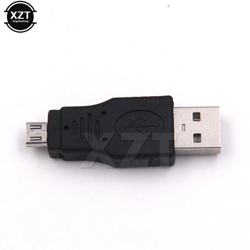USB към Micro 5 пенса USB Адаптер Високоскоростен USB 2.0 A Мъжки към Micro B Кабели за пренос на данни и таксуване Адаптер за Samsung за HTC 3