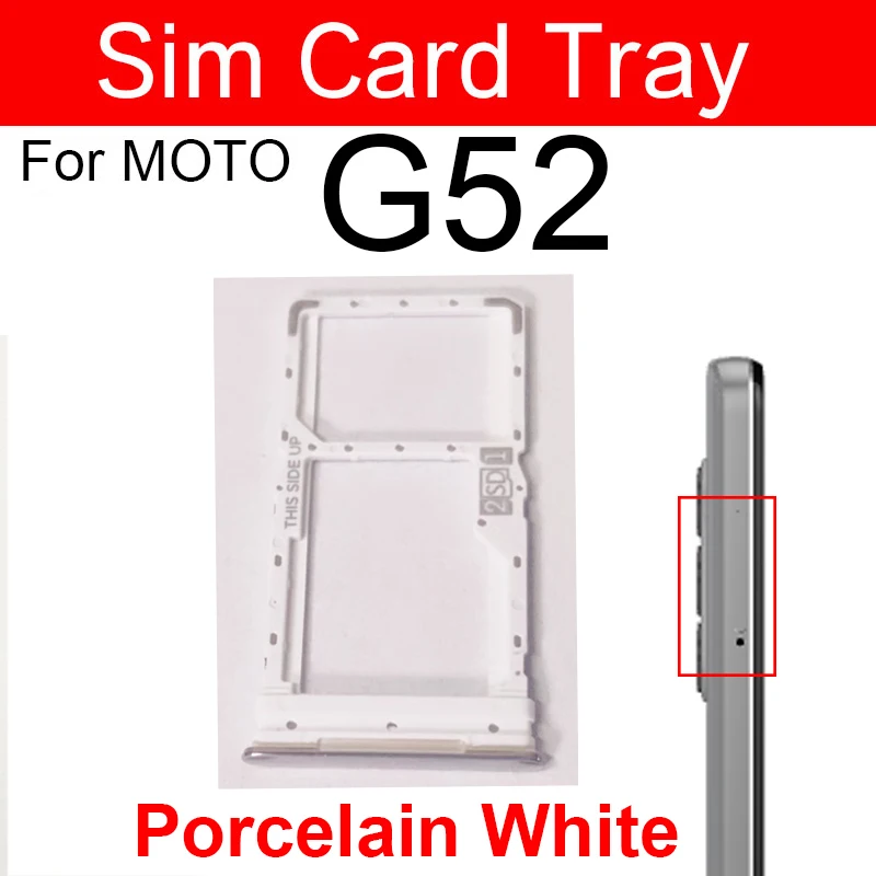 За Motorola Moto G22 G42 G52 G71S G82 Тава За Две Сим-Карти Nano SIM Карта, Micro SD Card Reader Адаптери Слот за Резервни Части 0