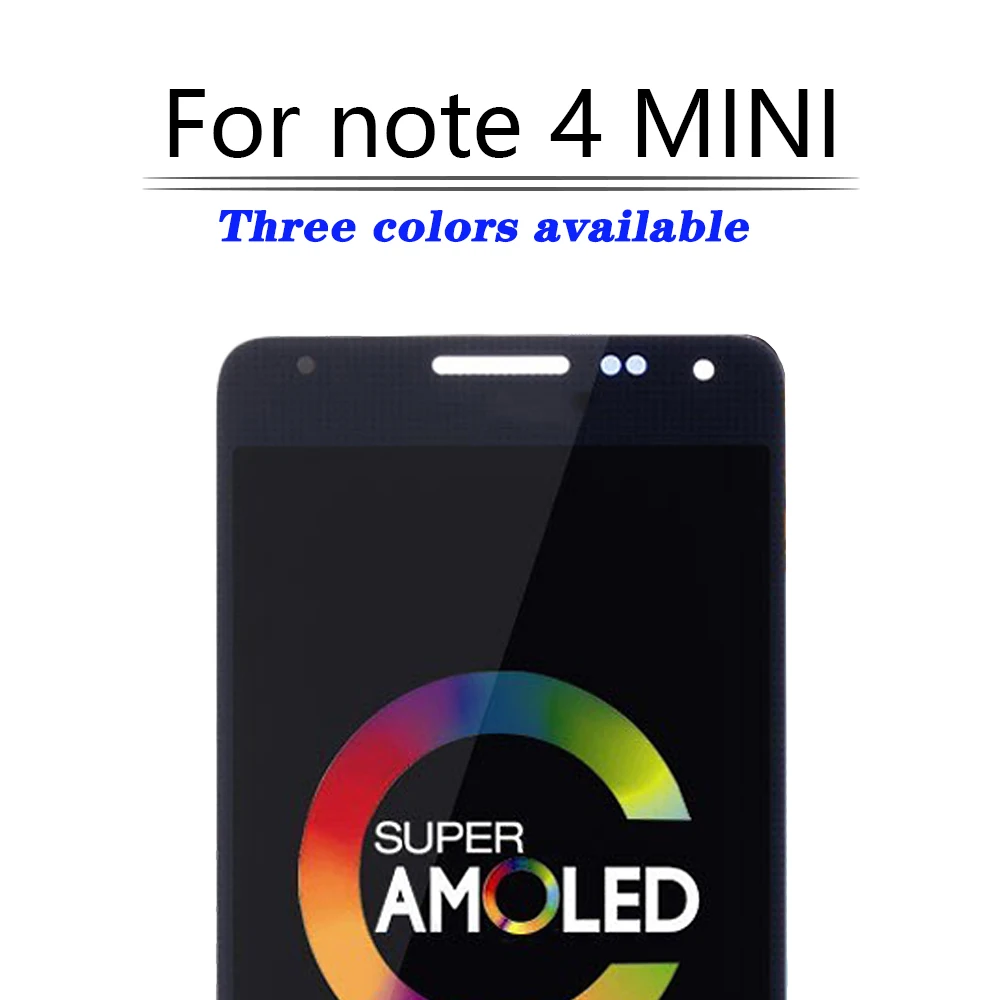 Нов SAMSUNG Galaxy Alpha LCD дисплей Note 4 Mini LCD G850 SM-G850F G850F G850M G850Y Дисплей със сензорен Екран Резервни Части 3