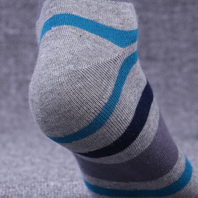 1 Парижките Шарени Мъжки Чорапи с Пет пръста, Къси Спортни Чорапи, Чорапи носочные Изделия, Памучни Чорапи до Глезена на крака, Чорапи за екипажа, Комфортни Модерни Ежедневни Дишащи 1