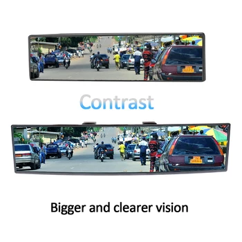300 мм Ъгъл на Панорамна Голяма Визия на Автомобила Огледало за Обратно виждане Автоматично Помощно Огледало и Аксесоари За Интериора на Колата Детско Огледало за Обратно виждане