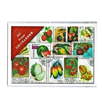 50 БР., Плодови марка, се Използват с пощенска марка, Високо качество, най-Истинска оригинална колекция, Определени Лот