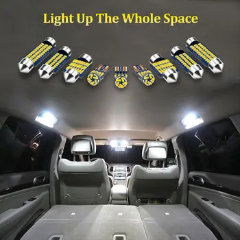 BMTxms Canbus LED Лампа За интериора на MINI Cooper Roadster R59 2012 2013 Автомобилни Аксесоари, аксесоари за Врати Лампа За Краката, Без Грешки