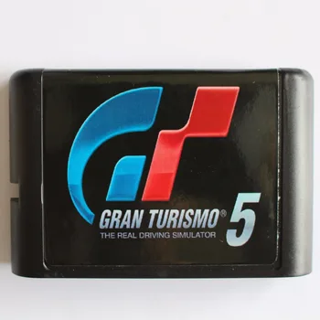 GT 5 Gran Turismo 16 бита MD Игрална карта За Sega Mega Drive За Genesis