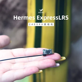 HGLRC Хермес ExpressLRS 2,4 G Long Range 2400TX Micro TX Модул 2400RX Нано Приемник за дистанционно управление, FPV-системи OpenTX Радиопредаватели