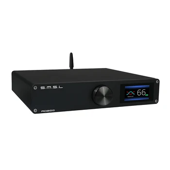 SMSL AO200 цифров усилвател bluetooth 5,0 балансиран вход USB декодиране XLR е говорител, изход за субуфер преглед на изхода 150 W * 2 Hi-fi усилвател