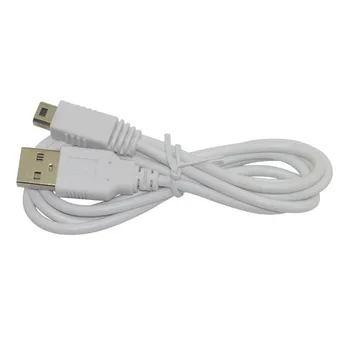 USB Зарядно Устройство захранващ Кабел Кабел за Трансфер на Данни за Nintendo Wii U Геймпад за Nintend WiiU Pad Controller Джойстик