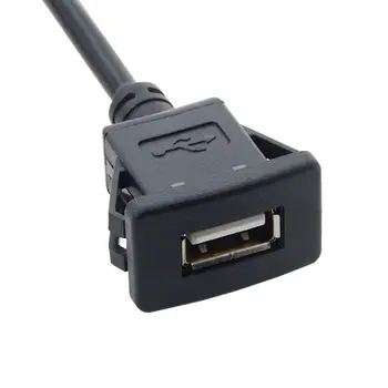 Xiwai Chenyang Авто Aux Кабел USB 2.0 удължителен кабел Затвори Закрепване на Шнура 1 м Водоустойчива за Арматурното табло