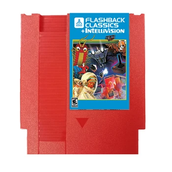 Детска карта на 72 pin поддръжка на игралното касета за игрални конзоли NES Специална колекция за Atari flashback + in-tellivision