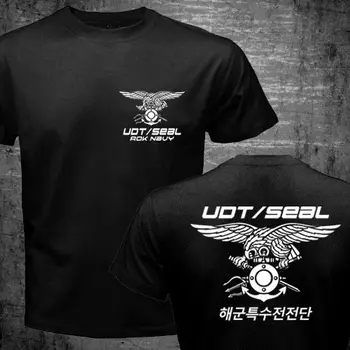 Новата Република Южна Корея Г Navy Udt/Seal специални сили, Военна тениска Нов Прием на Мъжки Ежедневни Мъжки Тениски Забавна Тениска