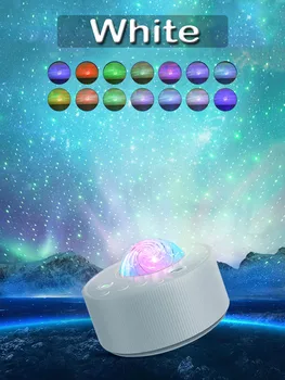 Проектор Звездното Небе/Луната/Пулсации на Водата Спалня Led нощна светлина, Захранван От USB За Момичета Домашен Дизайн на Стаите Аксесоари Ночники