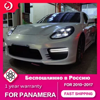 Фарове за Porsche 970 Panamera 2010-2017 LED Foco за Главата на Фенера 971 Бягане Поворотник Led Обектива на Проектора Аксесоари